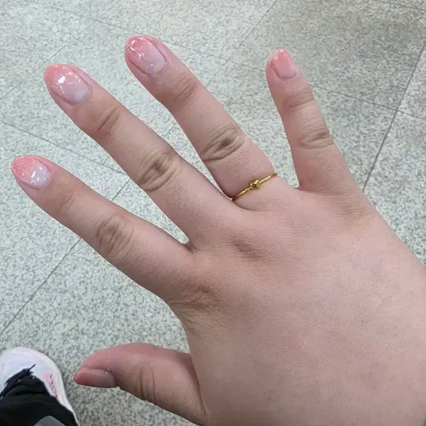 24k순금 데일리 반지+로얄블루 사파이어 팝니다(이번주만 할인) - 4번째 이미지